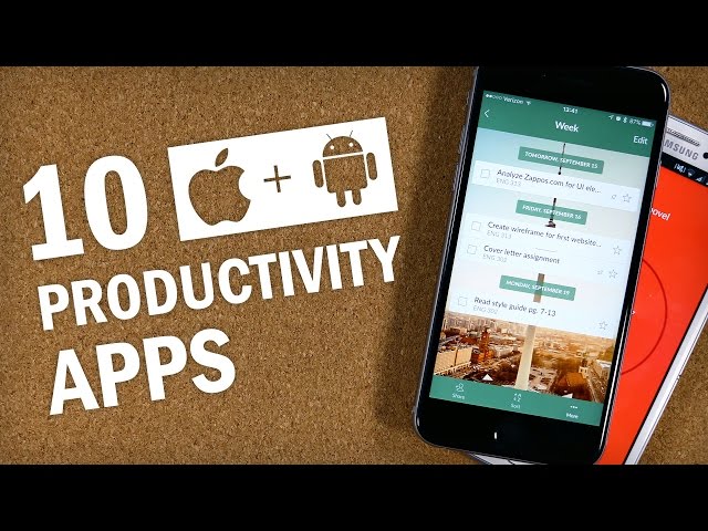 10 Essential Productivity Apps for iPhone and Android