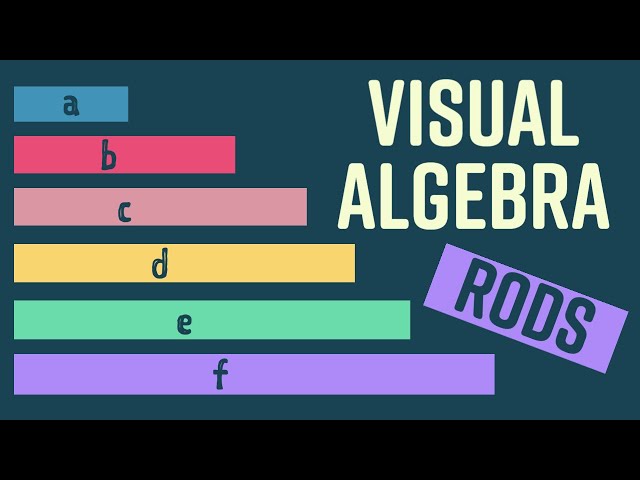 Visual Algebra: Rods