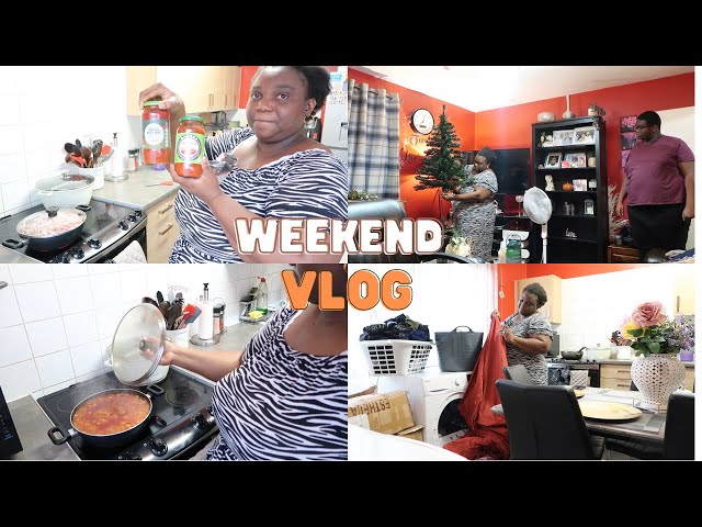 EVENTFUL WEEKEND VLOG // DOING LAUNDRY/ CLEANING/ COOKING AND MORE