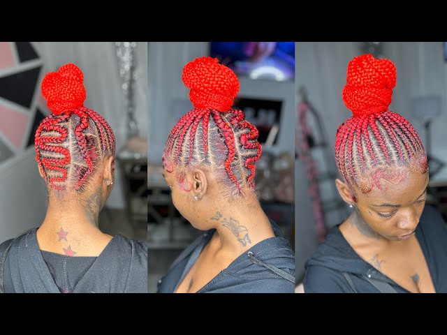 Freestyle Stitch Braid Pony / Braid Pony Tutorial