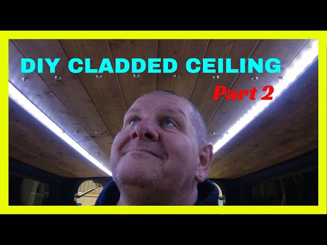 Renault Trafic Campervan Conversion - Cladding the Ceiling in a Campervan Part 2