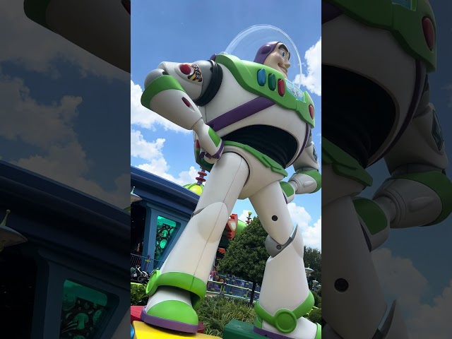 To Infinity and Beyond: Exploring the Buzz Lightyear Statue! #disney #pixar #toystory