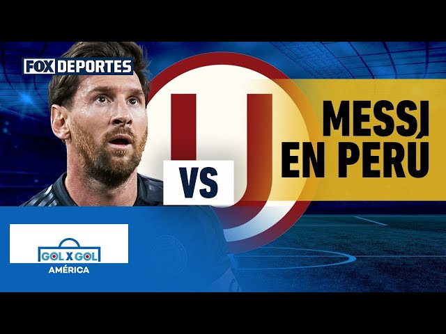 🥳 INTER MIAMI EN PERÚ | Universitario se enfrenta al equipo de Messi | GolXGol