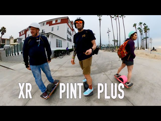 ONEWHEEL PINT, XR & PLUS. WHAT MAKES THEM DIFFERENT