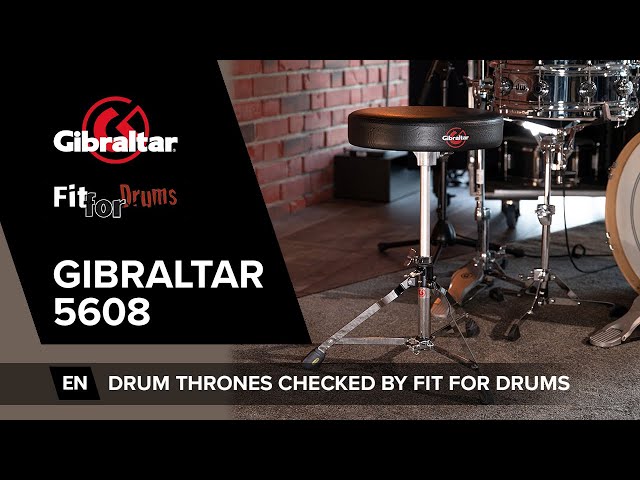 Gibraltar 5608 Drum Throne checked by FIT FOR DRUMS (ENG)