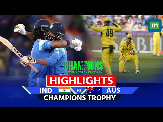 IND Vs AUS Live: India Vs Australia Live Match I Champions Trophy 2025 Semi-Final I Cricket Live