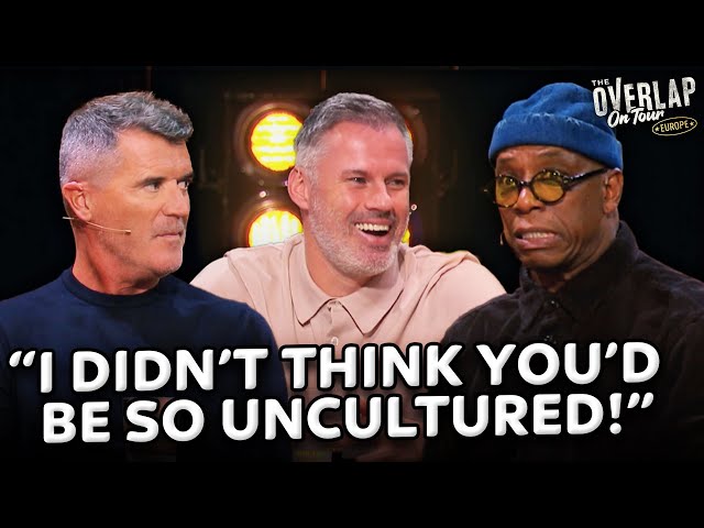 Roy Keane FUMING After Being SHAMED By Ian Wright 🔥🫣 | The Overlap On Tour