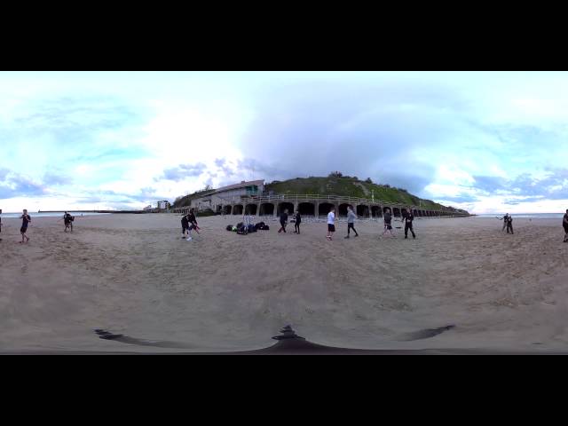 Krav Maga on the beach - 360 degree video - Kravmaga GB - Folkestone