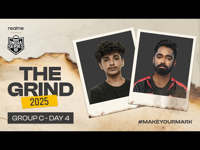 [HINDI] realme BGIS 2025 | THE GRIND | Group C - Day 4