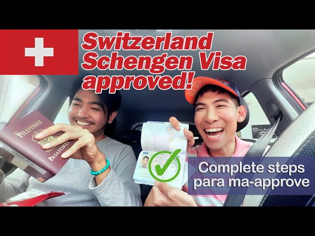 Detailed steps to get our Schengen Visa Switzerland application approved. For Philippine passport