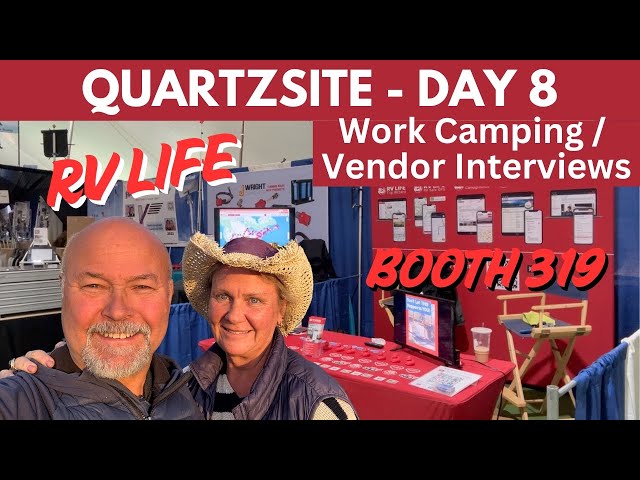 Exploring QUARTZSITE'S Biggest RV Show Day 8 Surprises!