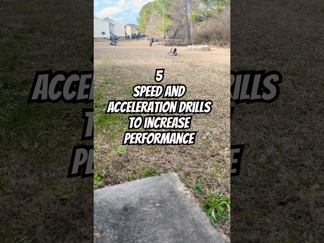 5 drills for speed and acceleration #speed #trend #training #fy #acceleration #shorts #viral