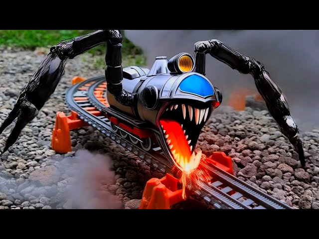 Kereta Api Hantu Monster Train Eater Super Monster vs All Monster 37