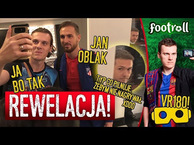 Spotkałem graczy Atletico przed meczem z FC Barcelona! | VR180