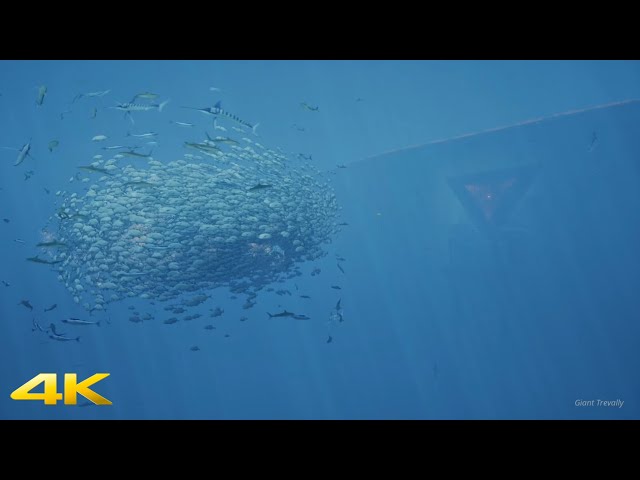 [4K] ABZÛ [Live Wallpaper 5 of 12] [Meditation - Game Audio]