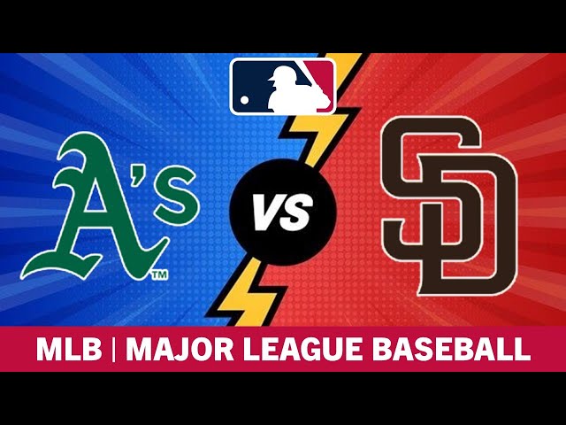 Athletics vs San Diego Padres MLB Spring Training LIVE Scoreboard