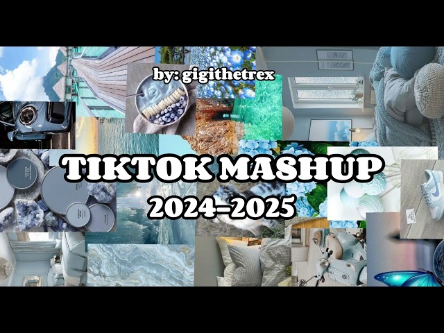 TIKTOK MASHUP 2024-2025🌊🫧☁️ #tiktok #mashup #gigithetrex