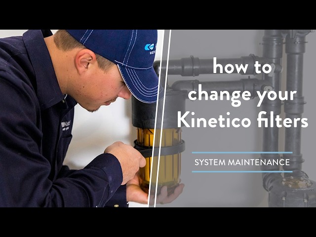 How to Change Your Kinetico Filters