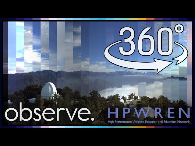 360 Panoramic Timelapse | Mt Wilson Observatory | October 2020