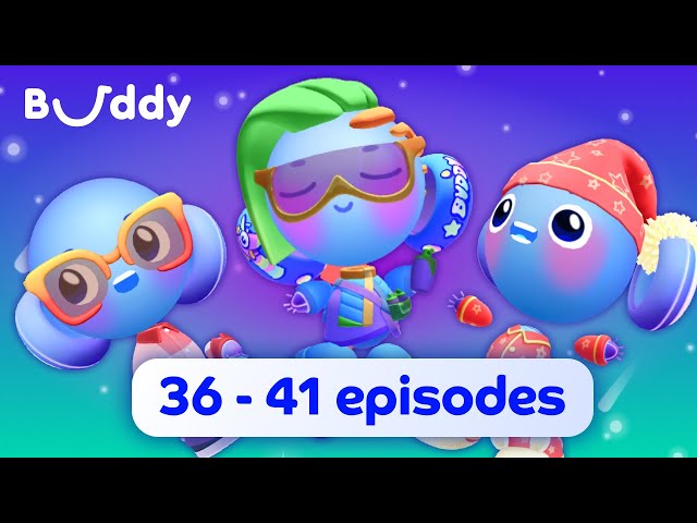 Buddy's Adventures Compilation #7 | Buddy the Robot | Learning Cartoons for Kids | English for kids