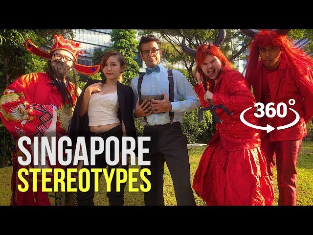 Singapore Stereotypes in 360!!! | 360 Video (Google Jump)