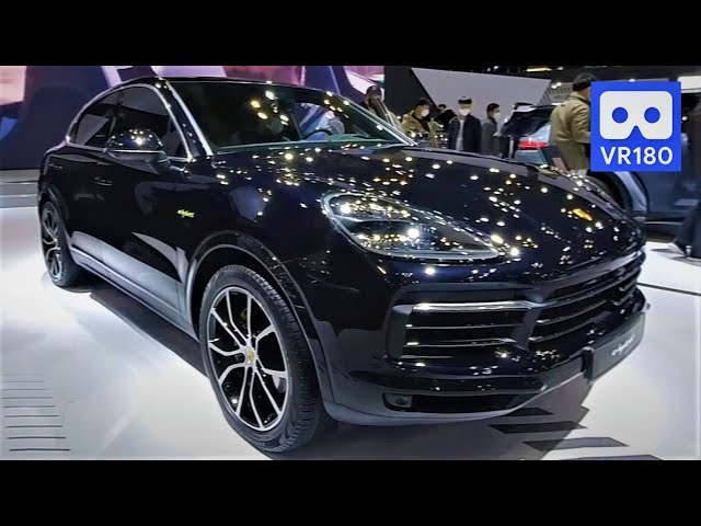 3D180VR 4K Porsche Cayenne E-Hybrid Coupe 😍😍 VR Dream Car