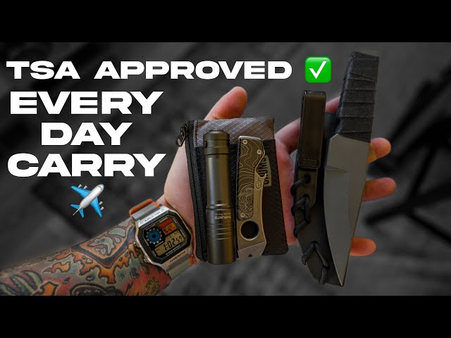 Every Day Carry Essentials | TSA Approved Update!