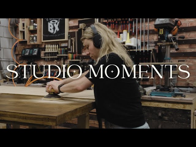 The studio slowly comes to together + (undone) STUDIO TOUR | Studio Moments 013