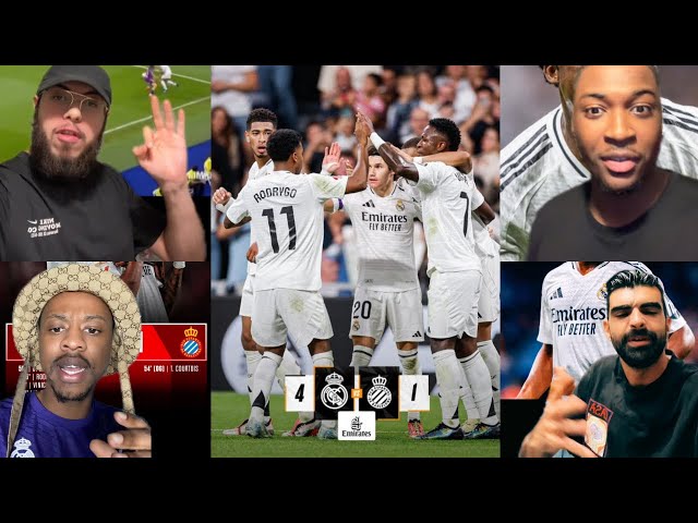 LA CONNEXION VINI -MBAPPE 🔥🔥🔥 ( LES REACTIONS APRÈS LA VICTOIRE DU REAL MADRID CONTRE ESPANYOL )