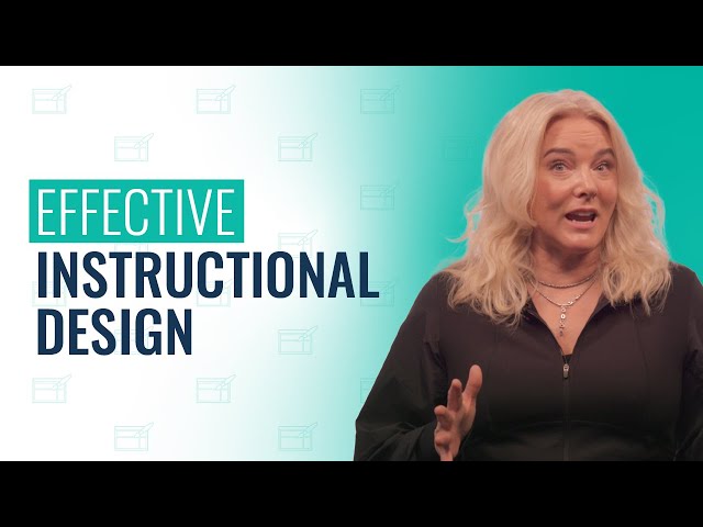 What are the Principles of Effective Instructional Design?