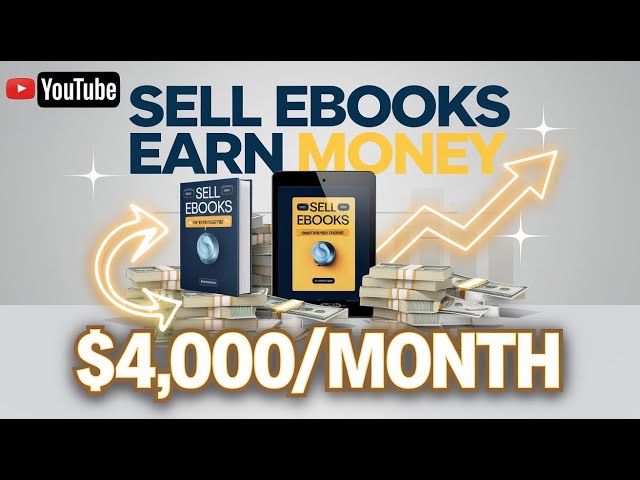 Earn Passive Income by Selling eBooks Online!