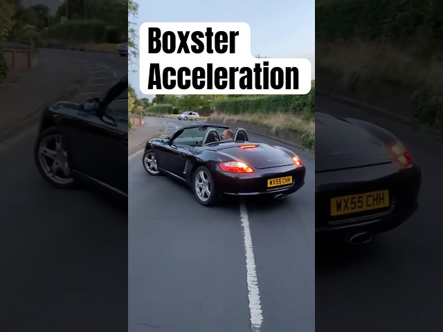 987 Boxster 2.7 Manual Acceleration #porsche #boxster #987 #car #automobile