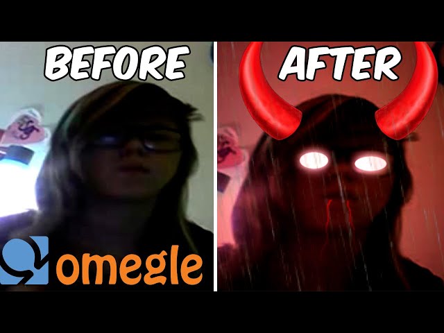 Omegle but I turn strangers into memes