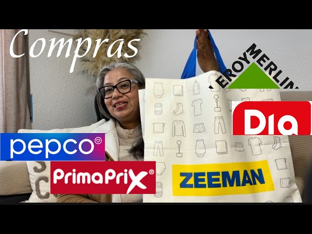 COMPRAS🛍️Pepco,Zeeman, Día,Primaprix, Leroy Merlin. Chorraditas necesarias en🏠 @elizabethvlogs504