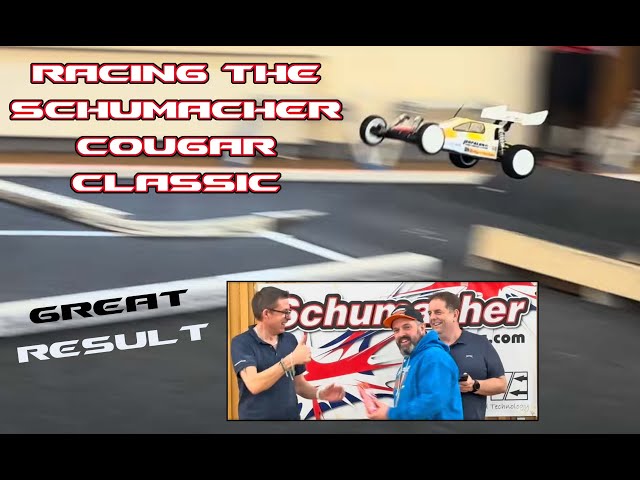 Racing old rc cars - Cougar classic- vintage race fair driving