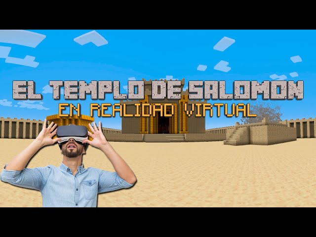 SOLOMON TEMPLE 360º 4K - VIRTUAL REALITY TOUR BIBLE MINECRAFT