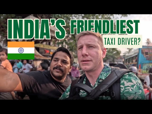 Is this India’s Friendliest Taxi Driver? 🇮🇳 KOCHI, KERALA