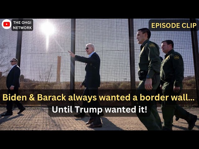 Biden and Barack & Democrats always wanted to build a border wall!… WHAT HAPPENED?! Donald J. Trump!