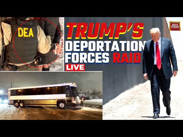 DEA Colorado Raid LIVE: Donald Trump News |Deportation Forces Raid In Colorado; Foreign Gang Busted