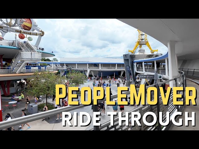 PeopleMover at Magic Kingdom | Ride Through | Sept 2024