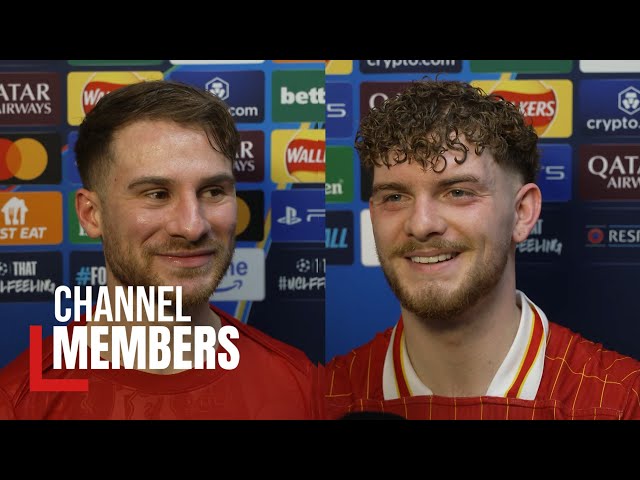 Tunnel Interviews: Elliott & Mac Allister react to Champions League progression