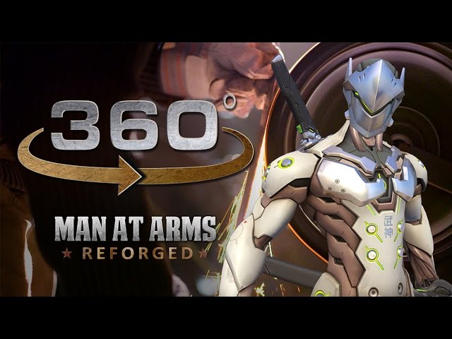 Grinding Genji’s Sword in 360° (2/4) – Overwatch – MAN AT ARMS: REFORGED