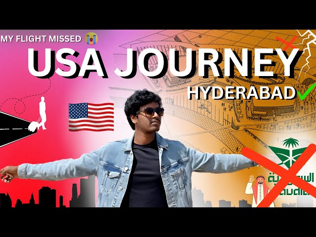 USA JOURNEY❌|| HYDERABAD COACHING✅|| usa telugu vlogs | masters in usa | తెలుగు |2024