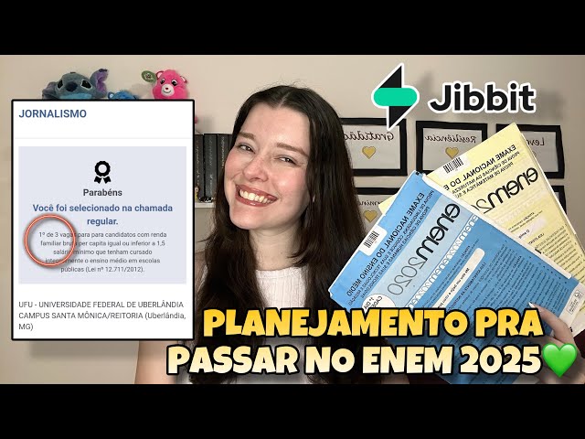 COMO SE ORGANIZAR PARA ESTUDAR PARA O ENEM 2025 | Planejamento de Estudos para o Enem!!!