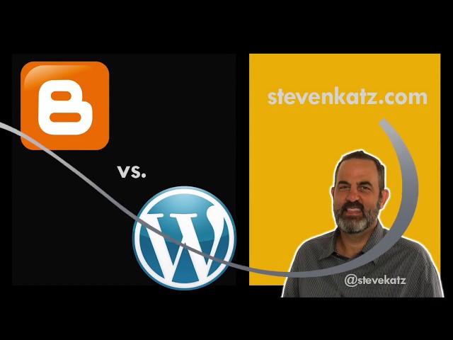 Blogger vs  Wordpress