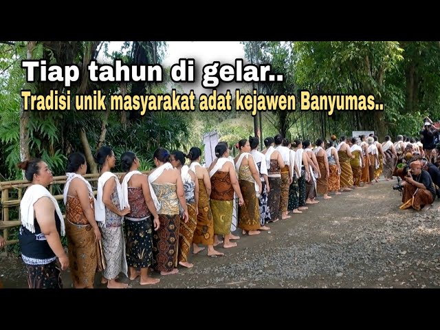 UNIQUE..!! THE ATMOSPHERE OF THE PERLON UNGGAHAN TRADITION OF THE JAWEN TRADITIONAL COMMUNITY OF ...