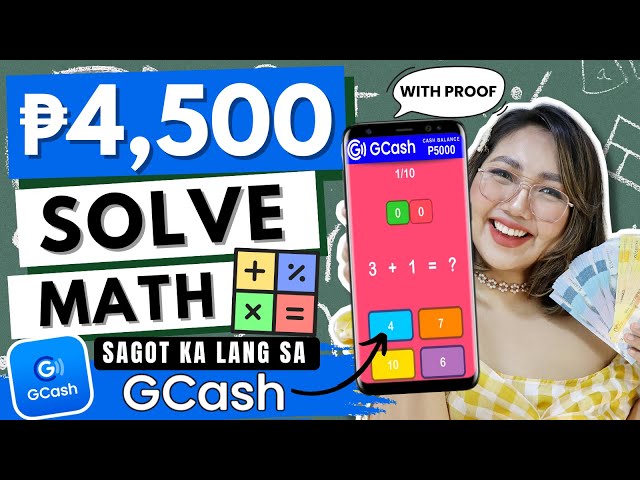 FAST PAYOUT: ₱4,500 LIBRE GCASH💸 SAGOT LANG SIMPLE MATH SA GCASH APP MISMO | OWN PROOF SA GCASH