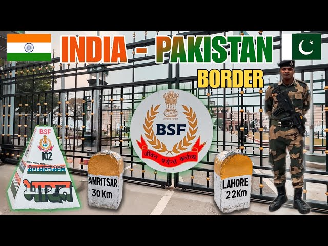 India Pakistan Attari Wagha Border Retreat Ceremony | India Pakistan War on Border | Attari Wagha