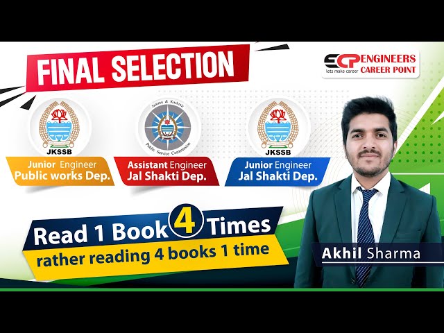 Multiple selections in JKSSB JE & JKPSC AE | Motivational Journey Akhil | Strategy for selection