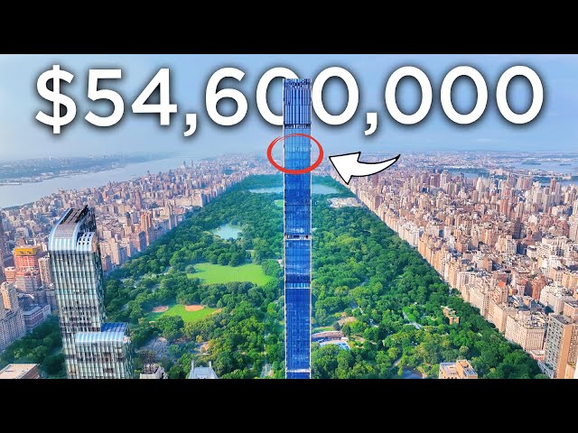 Inside a $54,600,000 Billionaires Row NYC Penthouse with Amazing City Views!